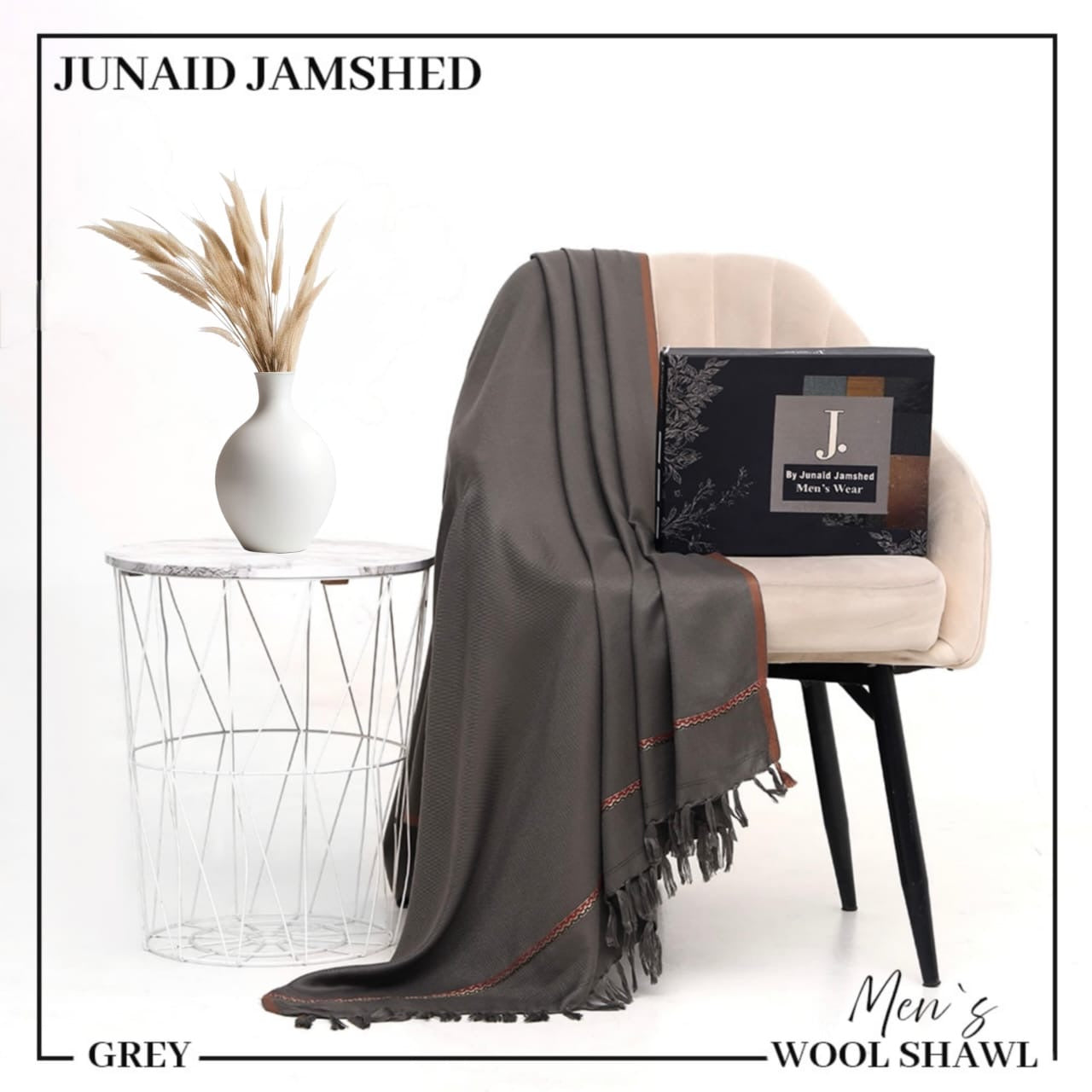 Premium Soft Wool Shawl for Men Winter Fashion 2025