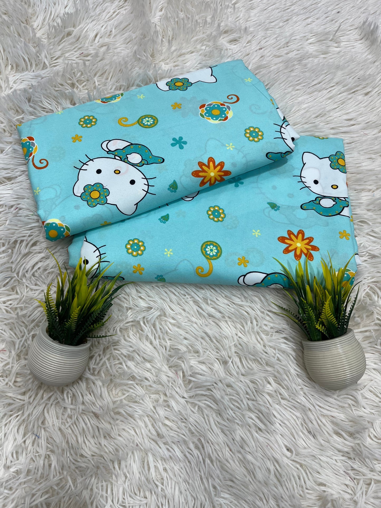 FLORAL PRINTED 2PC D-139
