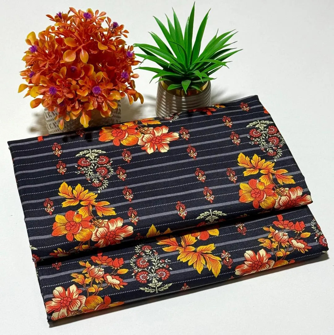 FLORAL PRINTED 2PC D-181