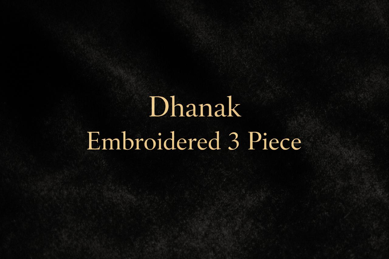 Dhanak Embroidered 2Piece