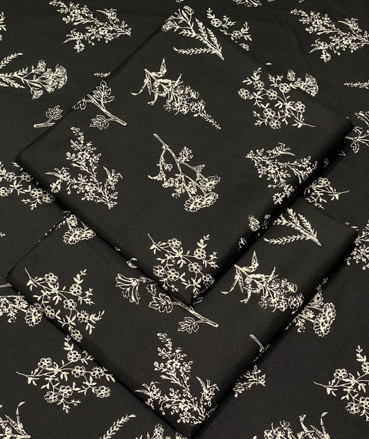 FLORAL PRINTED 2PC D-7