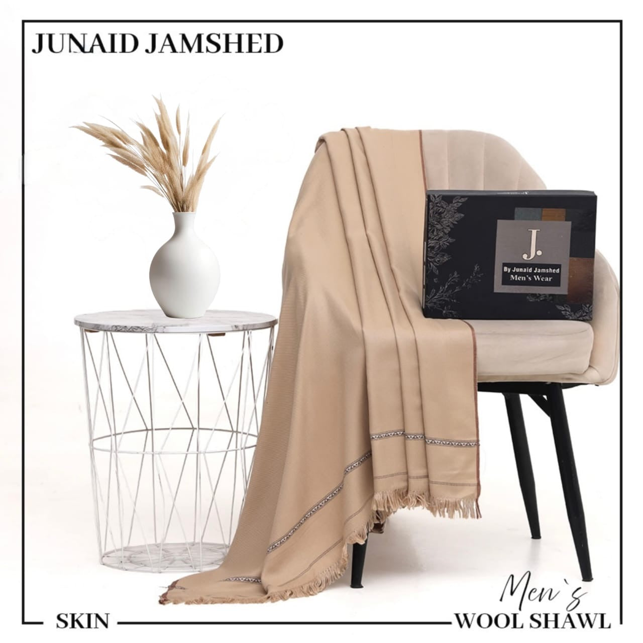 High Quality Wool Shawl for Men – Ajwa Collection