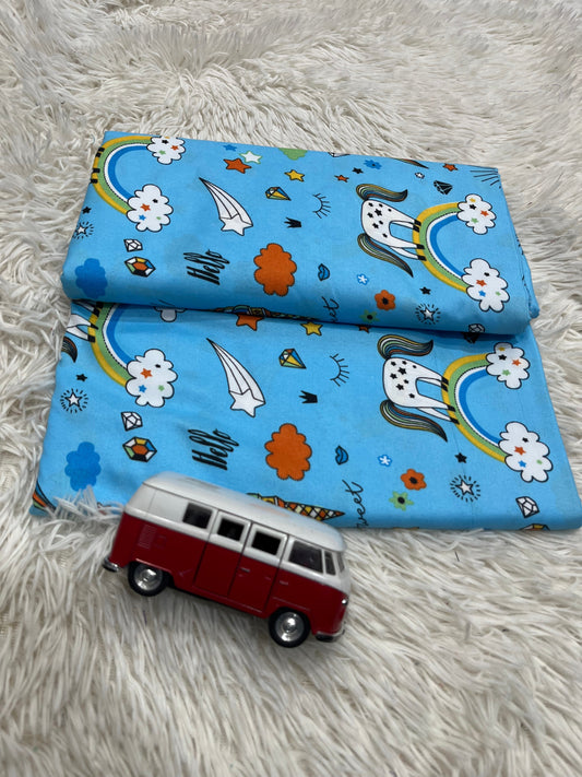 FLORAL PRINTED 2PC D-136