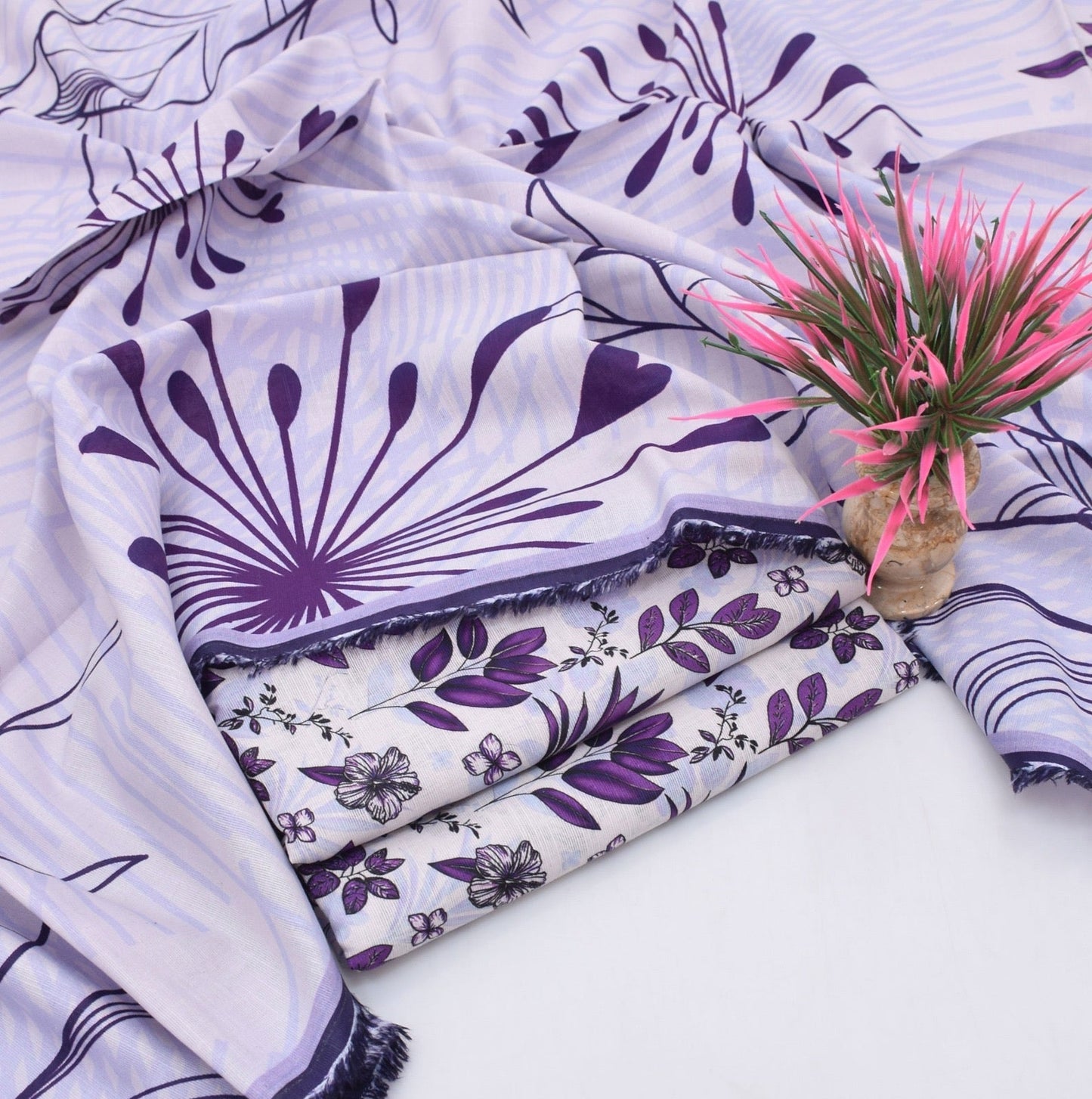 3 pice printed khader