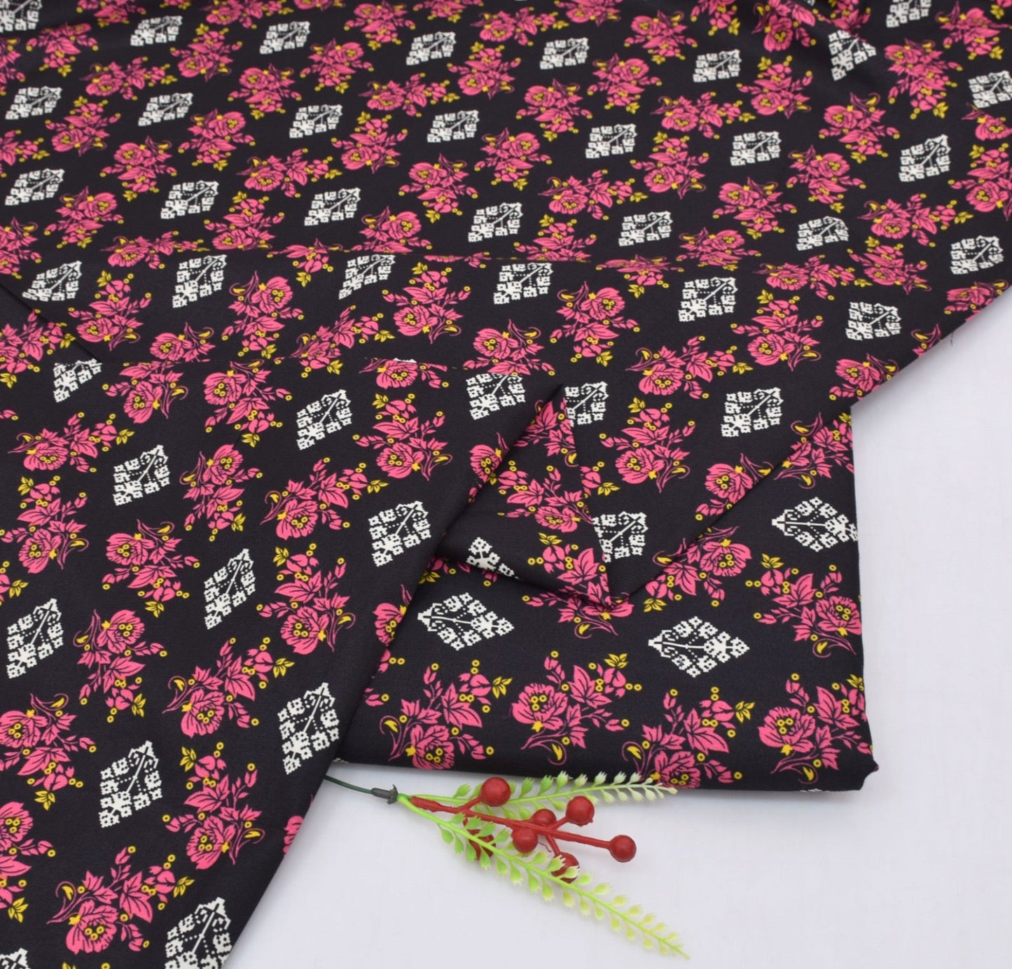 FLORAL PRINTED 2PC D-124