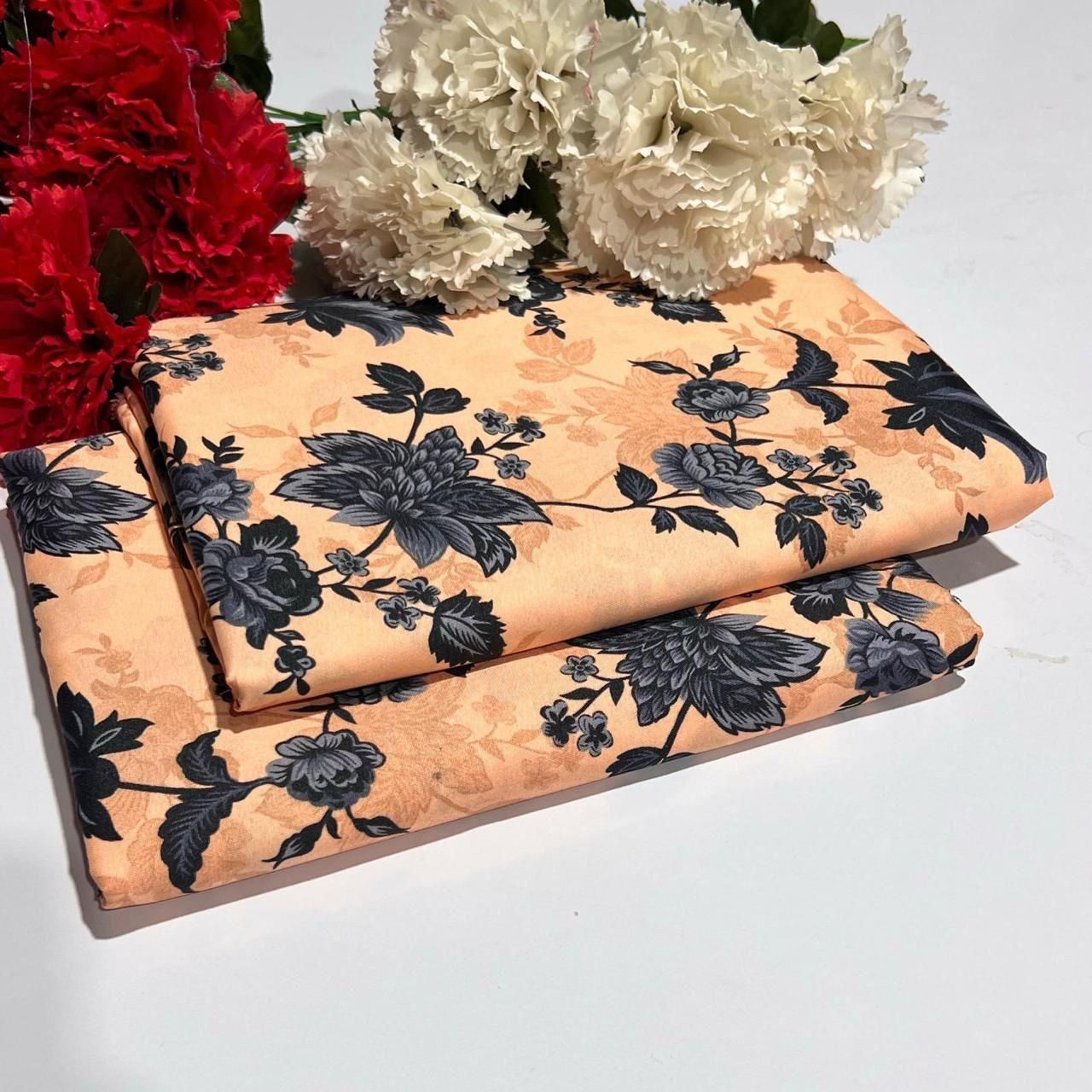 FLORAL PRINTED 2PC D-27